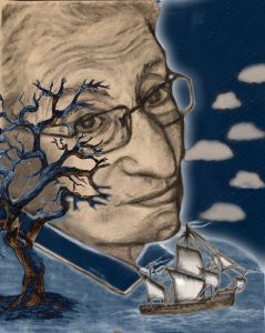 Никуда не уехали — ты да я — Обернулись прорехами — все моря!